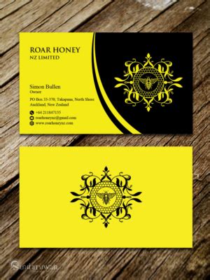 wholesale business cards example